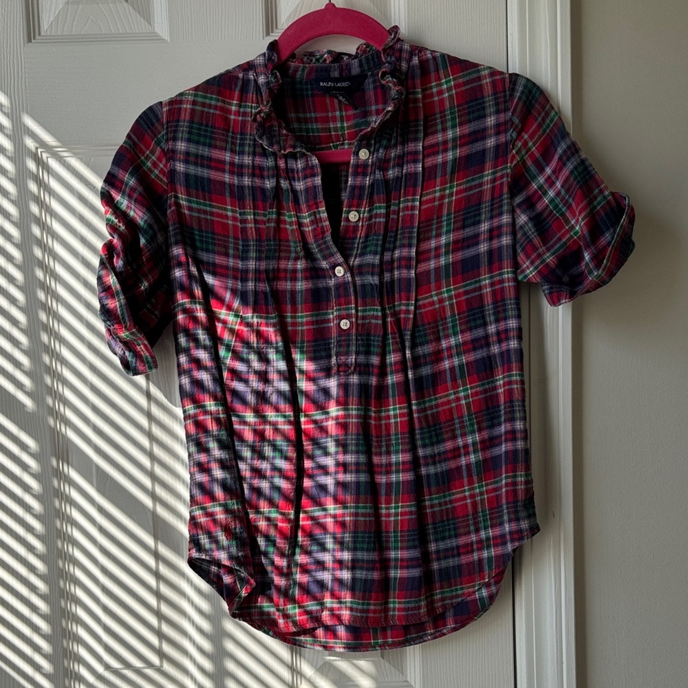 Ralph Lauren Multicolor Plaid Shirt